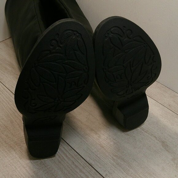 BOC Black Heeled Boots - Picture 10 of 11